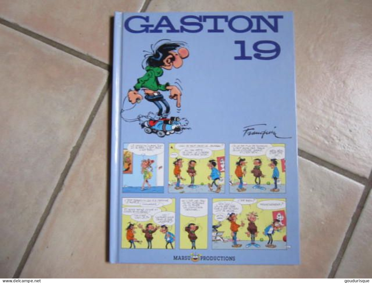 GASTON LAGAFFE  T19  FRANQUIN EDITION DEFINITIVE - Gaston