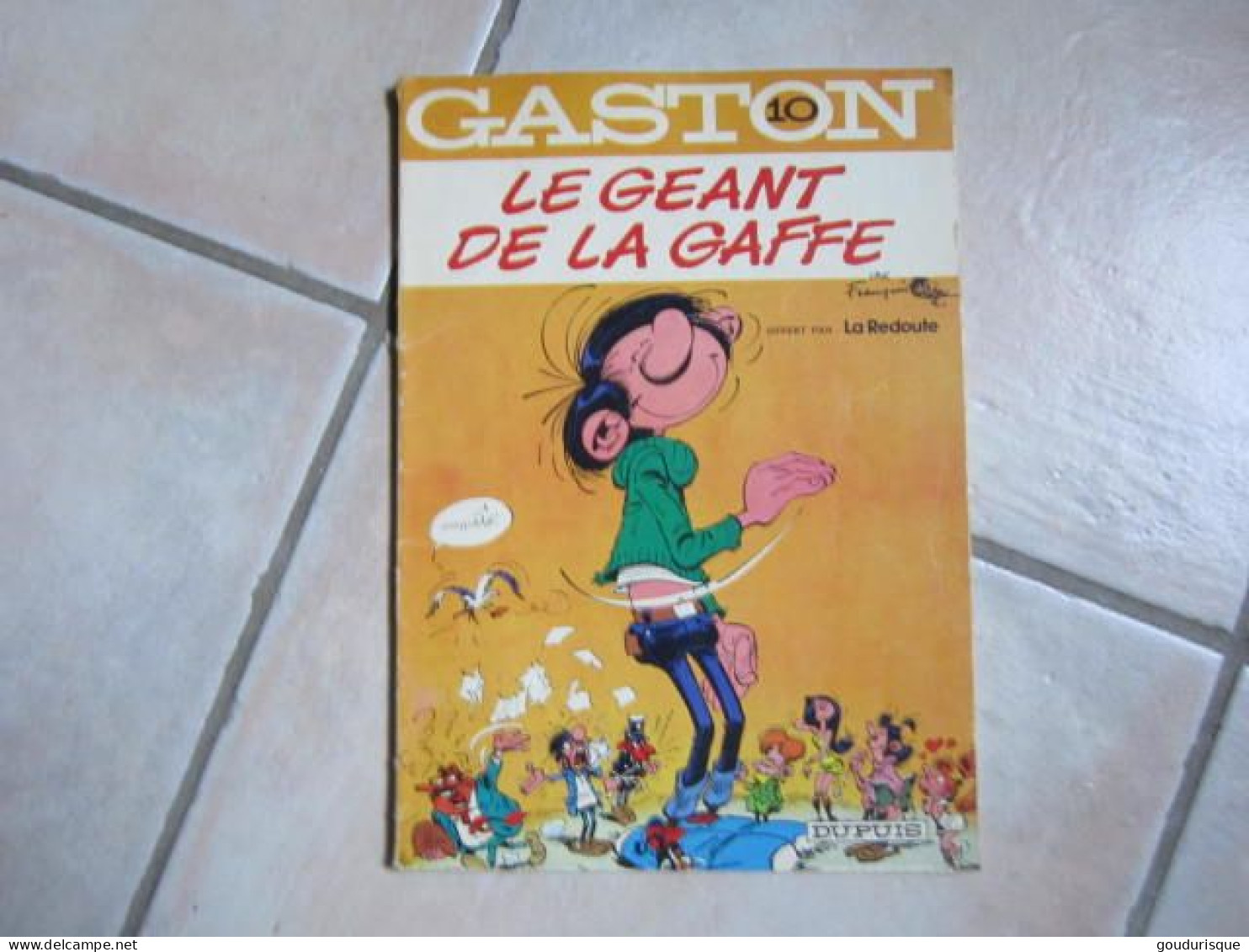 GASTON LAGAFFE  T10 LE GEANT DE LA GAFFE PUBLICITAIRE OFFERT PAR LA REDOUTE         FRANQUIN - Gaston
