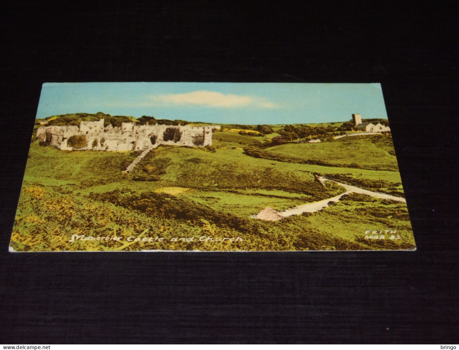 64062-          WALES, MANORBIER CASTLE AND CHURCH - Pembrokeshire