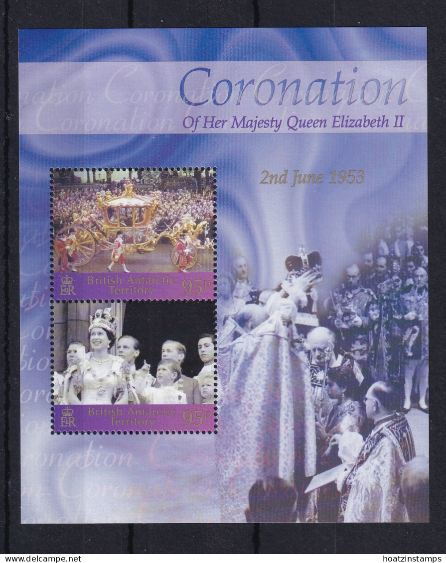 British Antarctic Territory: 2003   50th Anniv Of Coronation  M/S  MH  - Ongebruikt