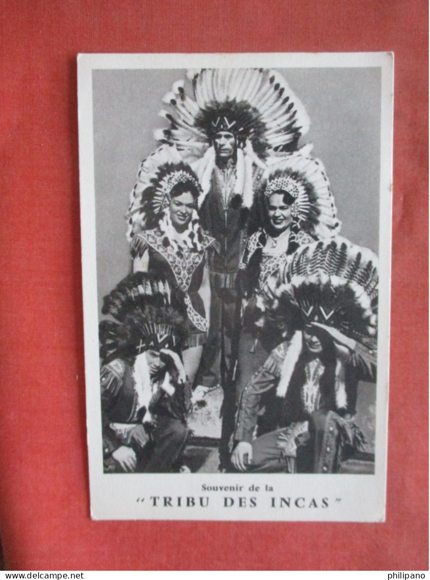 Indianer, Federbusch, Souvenir De La Tribu Des Incas    Ref 6154 - Amerika