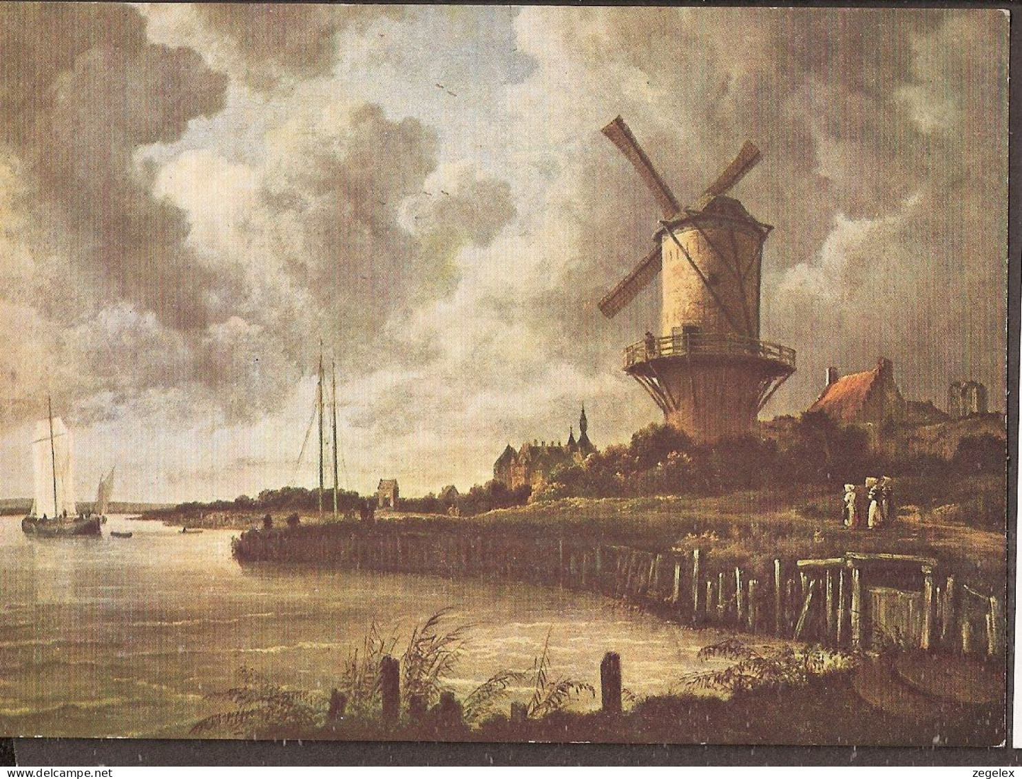 Wijk Bij Duurstede-de Molen Jacob Van Ruysdael. Windmill - Wijk Bij Duurstede