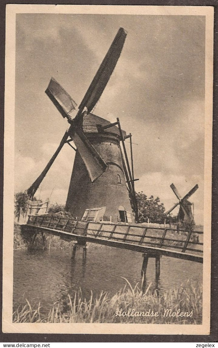 Kinderdijk - Molens - Stempel Berkenwoude - Kinderdijk