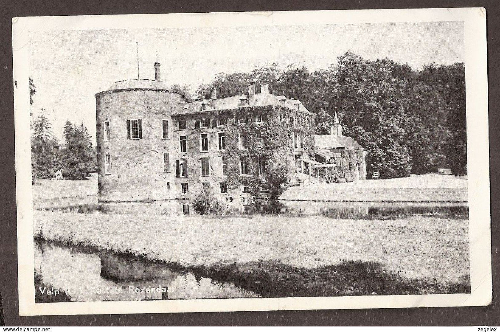 Velp Gelderland - Kasteel Rozendaal - 1950 - Velp / Rozendaal