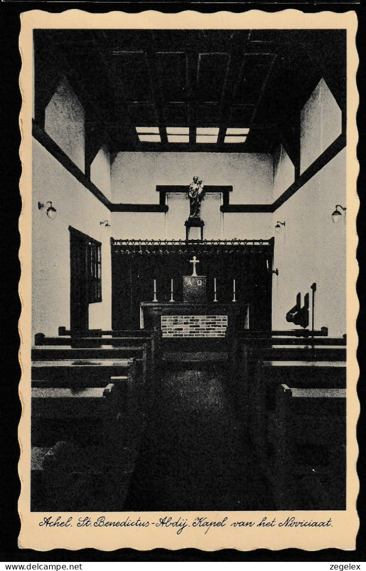 Achel - St. Benedictus Abdij. Kapel Van Het Noviciaat 1948 - Hamont-Achel