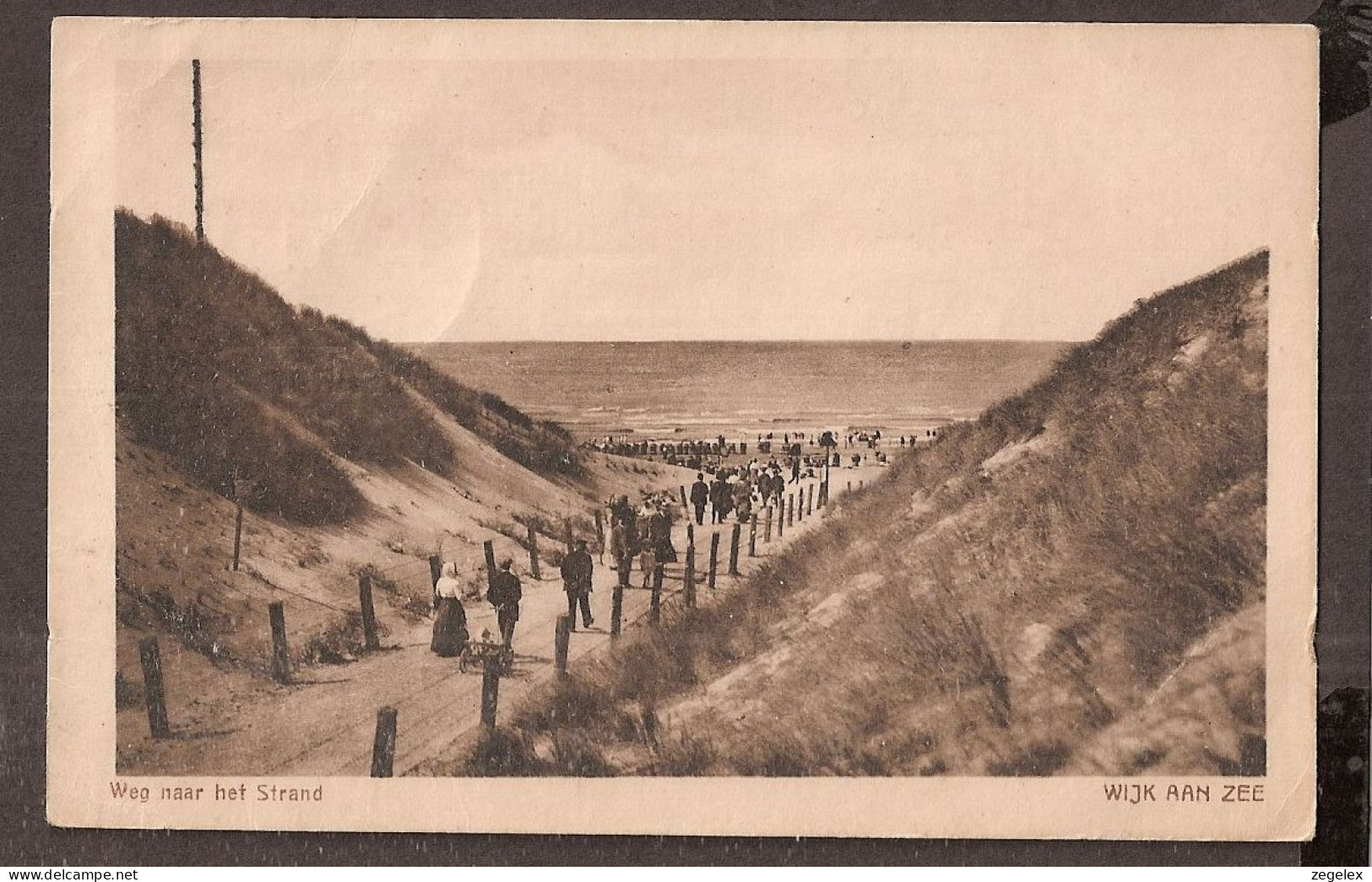 Wijk Aan Zee - Weg Naar Het Strand 1927 - Wijk Aan Zee