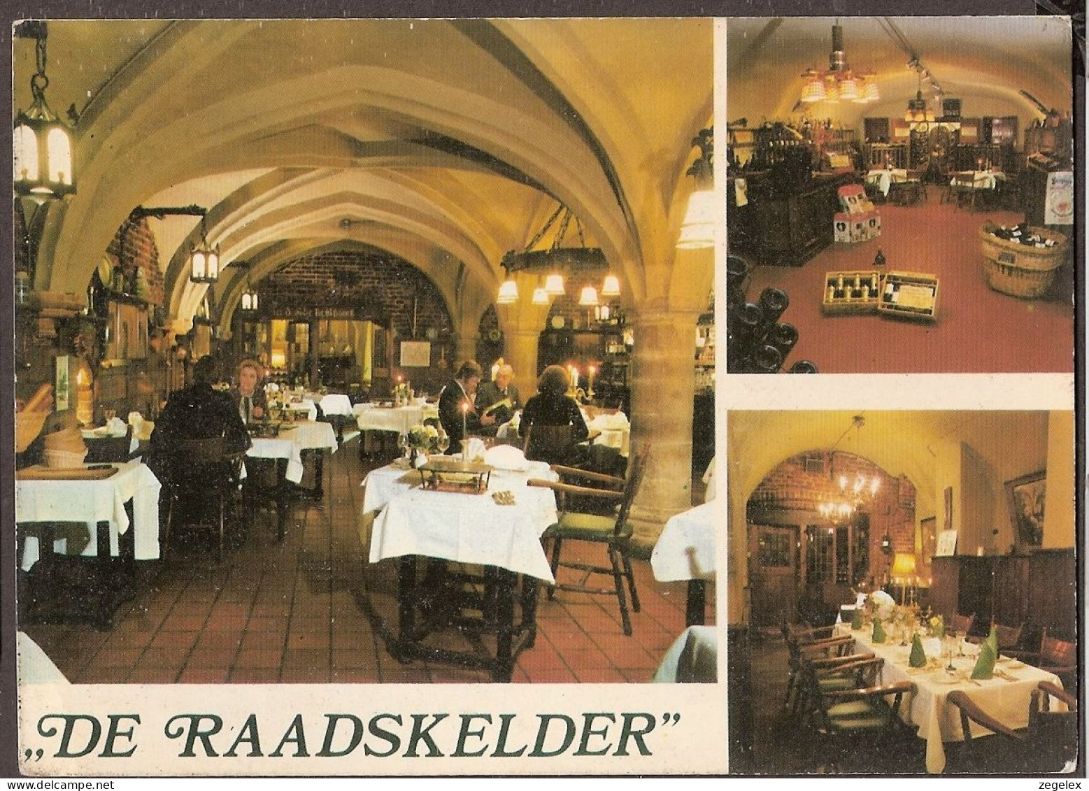 Den Bosch - Raadskelder Markt 1 - Restaurant-Wijnkelder - 's-Hertogenbosch