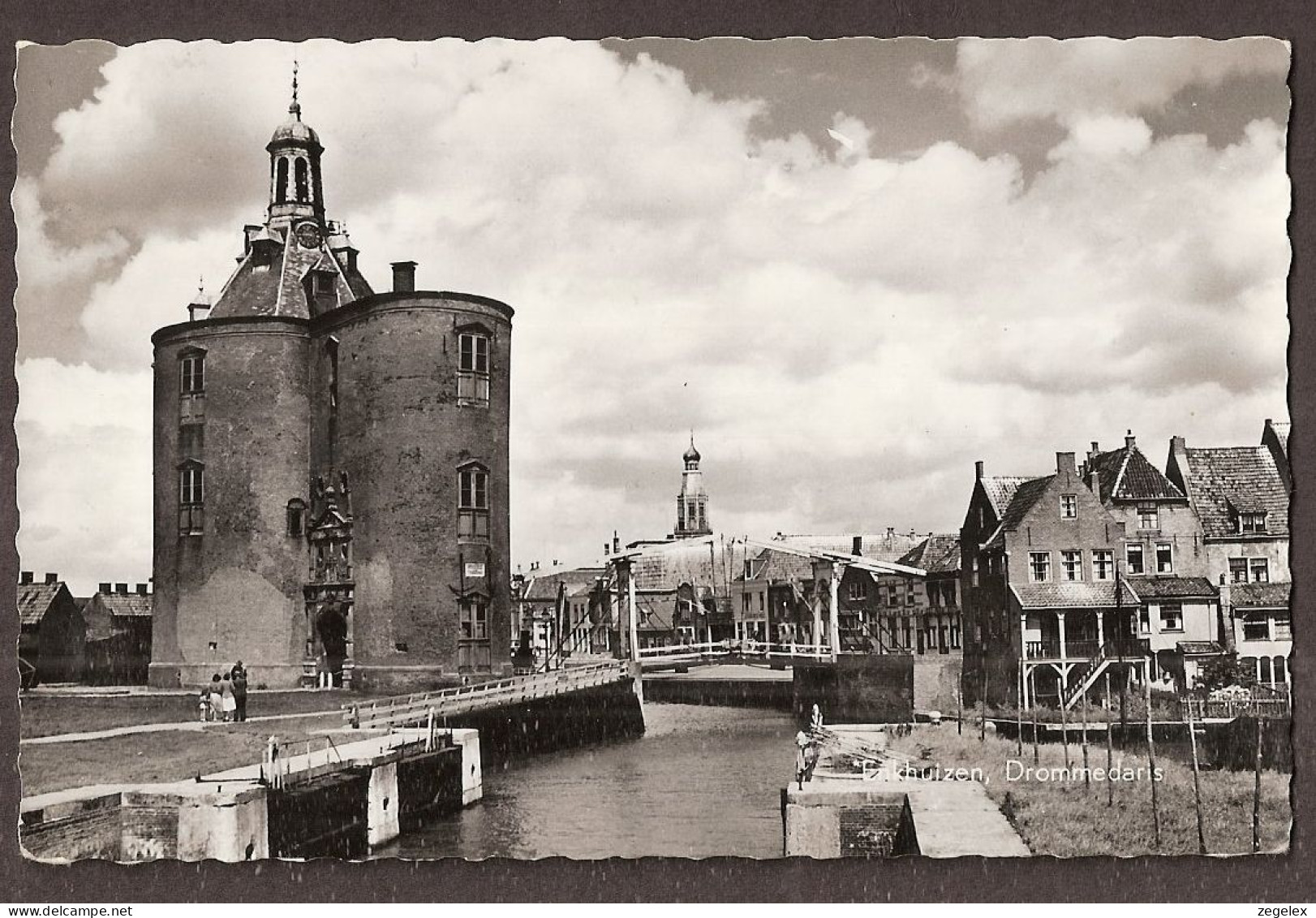 Enkhuizen - Drommedaris Met Ophaalbrug - 1957 - Enkhuizen