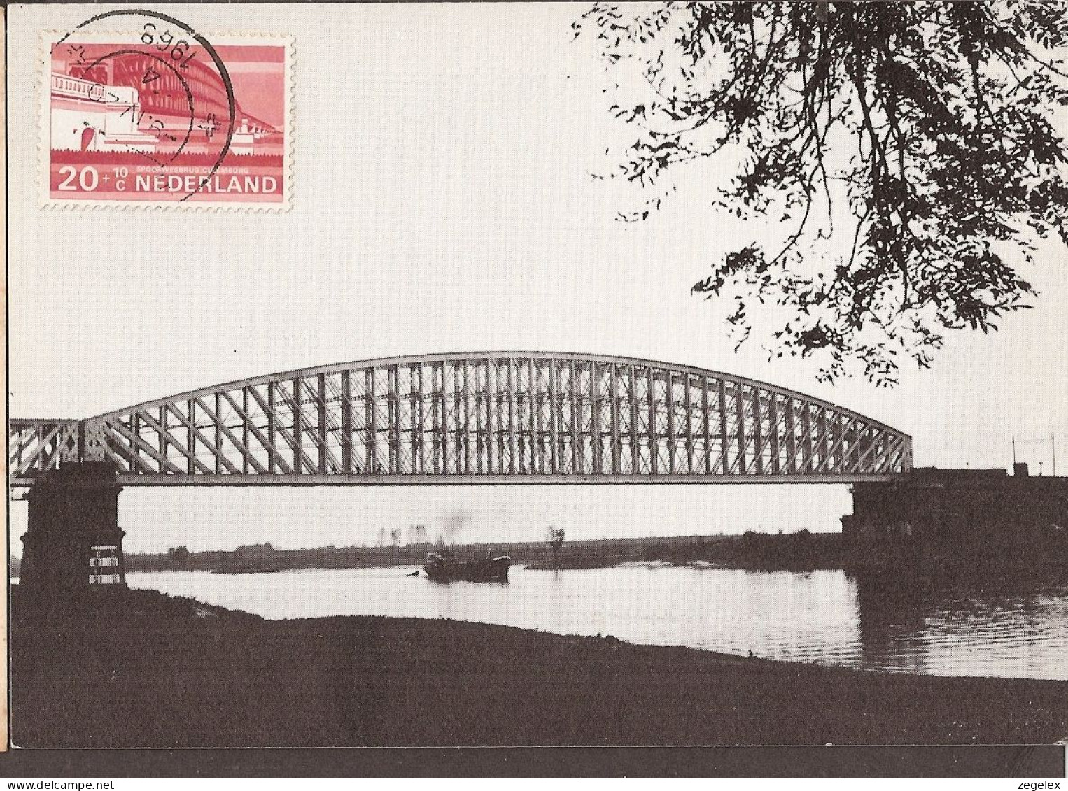 Culemborg - Spoorwegbrug - 1968 - Culemborg