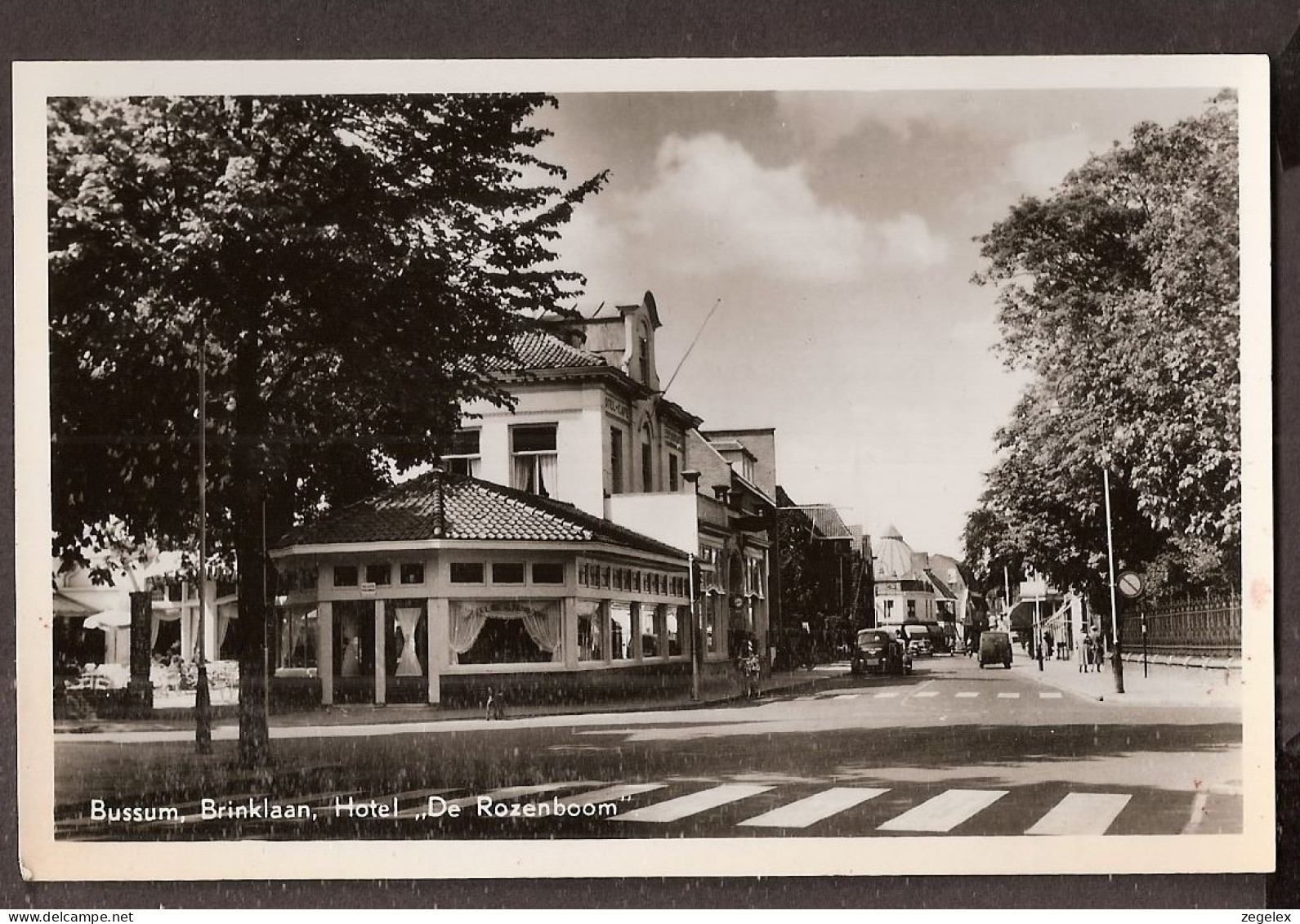 Bussum - Brinklaan - Hotel "De Rozenboom" - Bussum