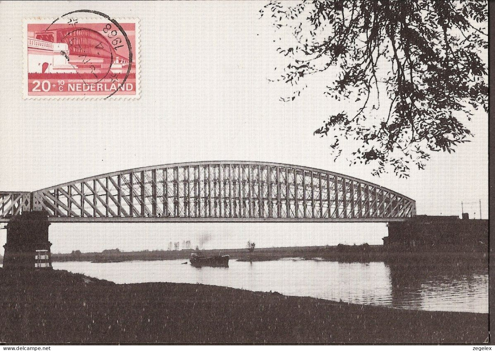 Culemborg - Spoorwegbrug - 1968 - Culemborg