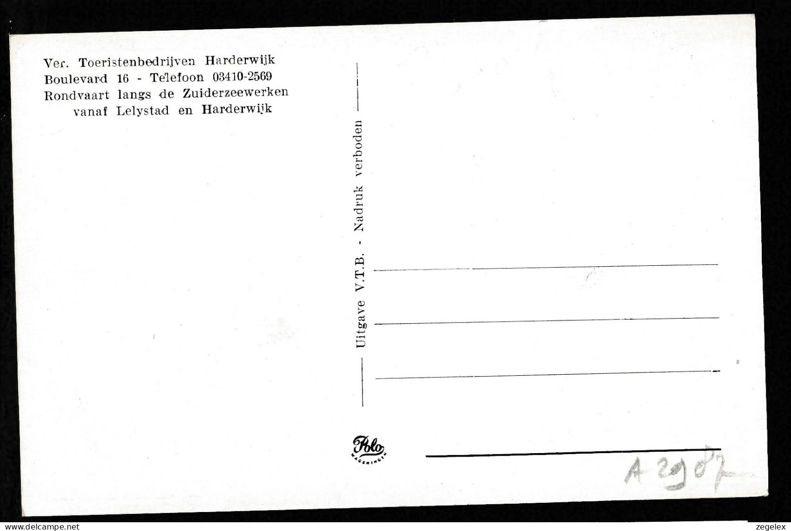 Harderwijk - Aanleg Zuiderzeewerken - Vervaardigen Kraagstukken - Andere & Zonder Classificatie