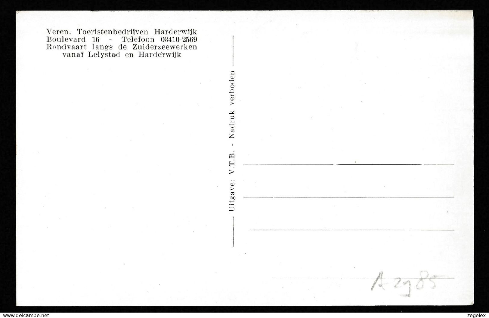 Harderwijk - Aanleg Zuiderzeewerken - Aanleg Dijk - Other & Unclassified