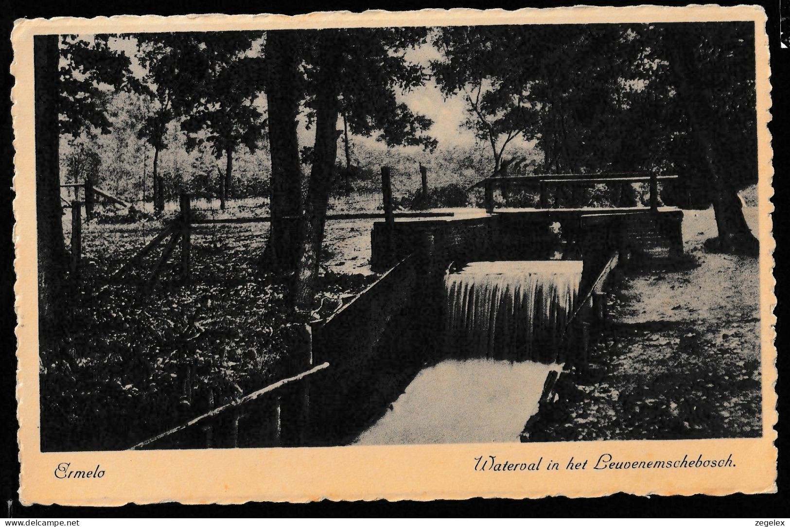 Ermelo - Waterval In Het Leuvenemschebosch 1939 - Ermelo