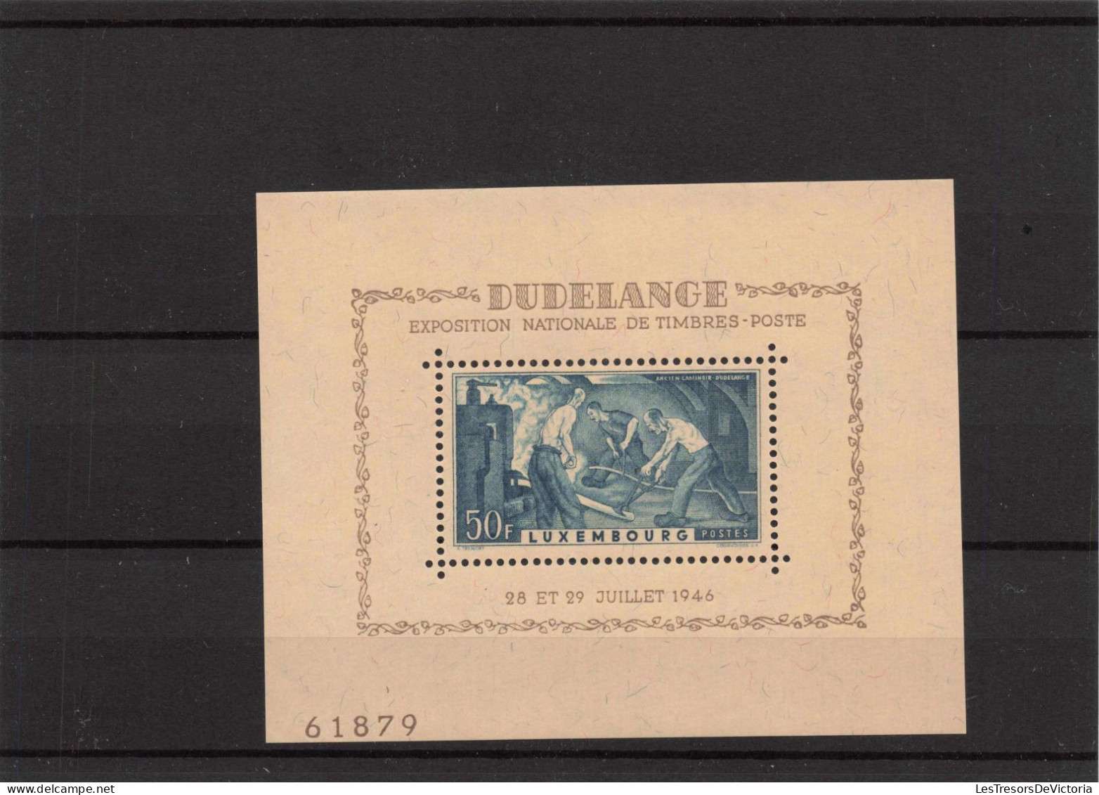 Luxembourg - Bloc MNH** Neuf - Dudelange - Exposition Nationale De Timbres Poste 1946 - Blocs & Feuillets