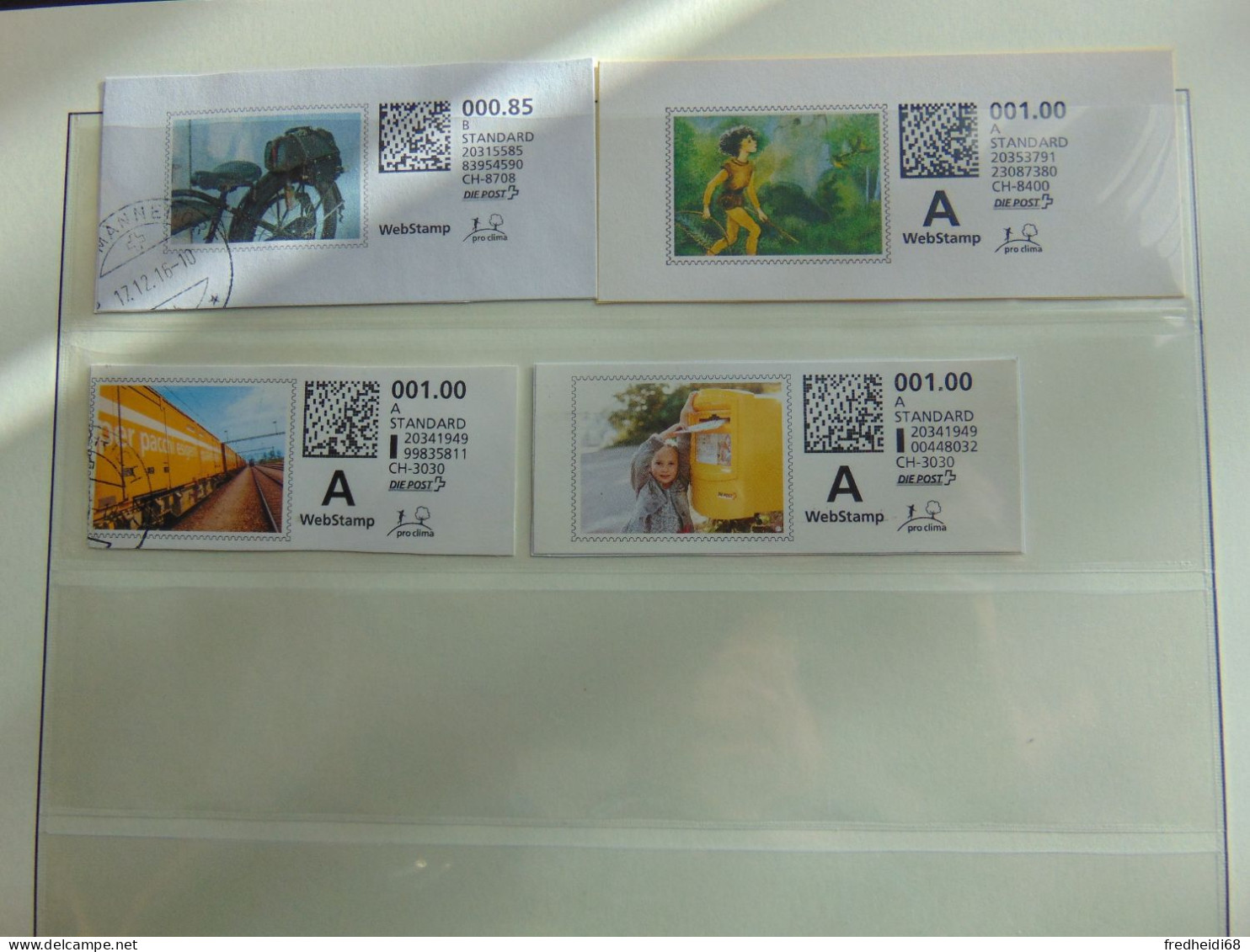 Très Beau Petit Lot De Timbres Mécaniques Ayant Circulé - Postage Meters