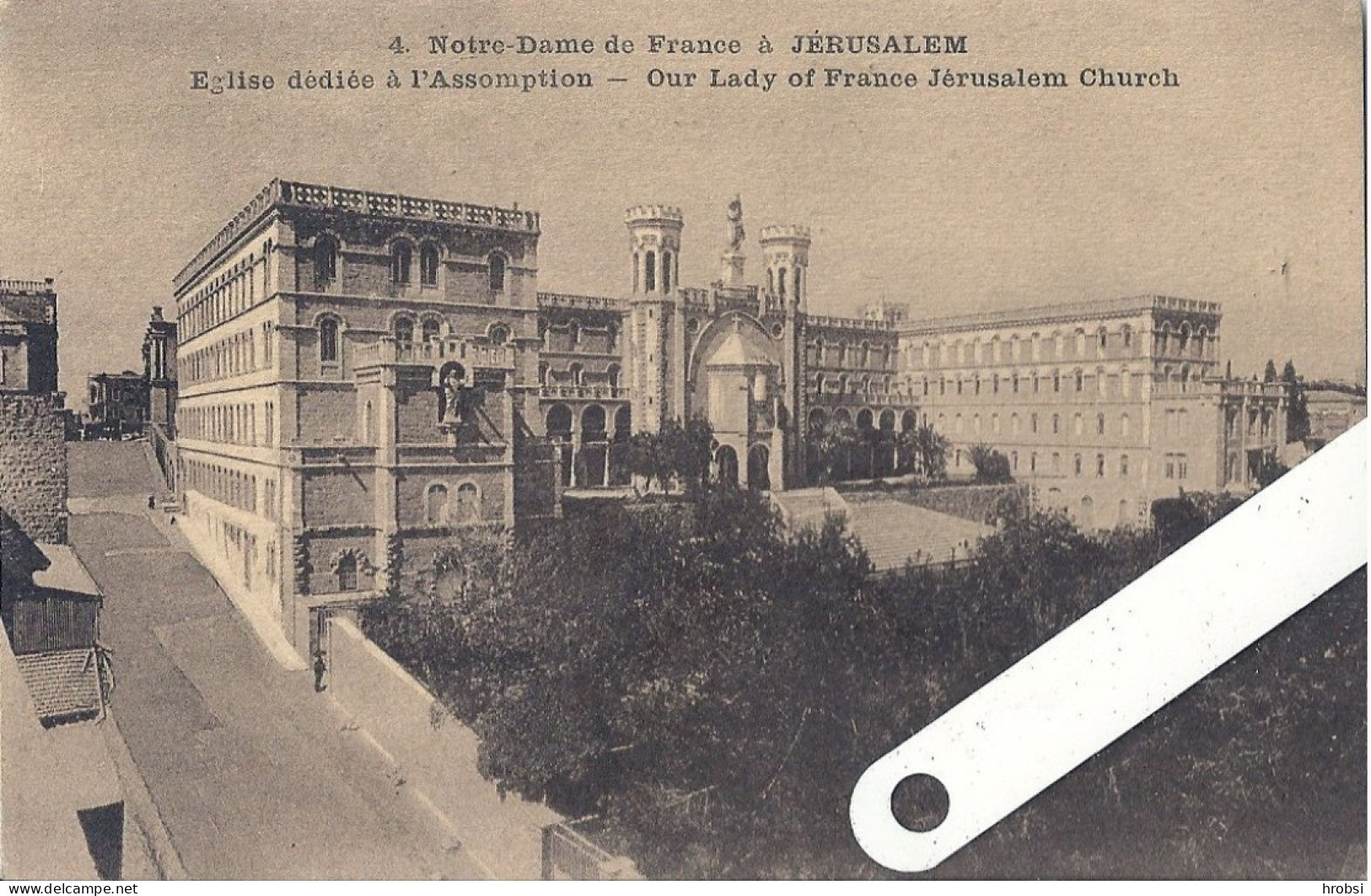 Israël, Jérusalem,  Eglise Dédiée à L'Assomption - Palestine