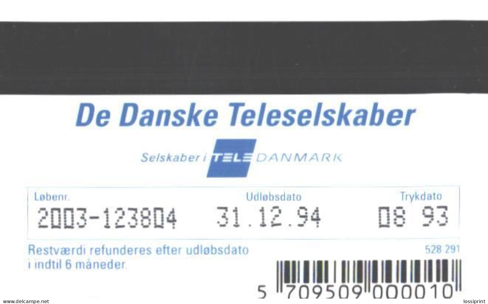 Denmark:Danemark:Danmark:Used Phonecard, 20 Kr, Parrot, 1993 - Papageien