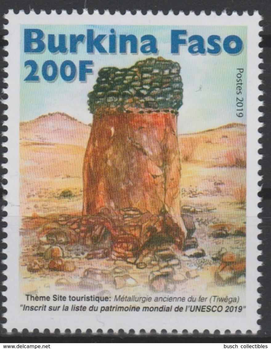 Burkina Faso 2019 Mi. ? Site Touristique Métallurgie Ancienne Du Fer Iron Industry Eisen Patrimoine Mondial UNESCO 2019 - Burkina Faso (1984-...)
