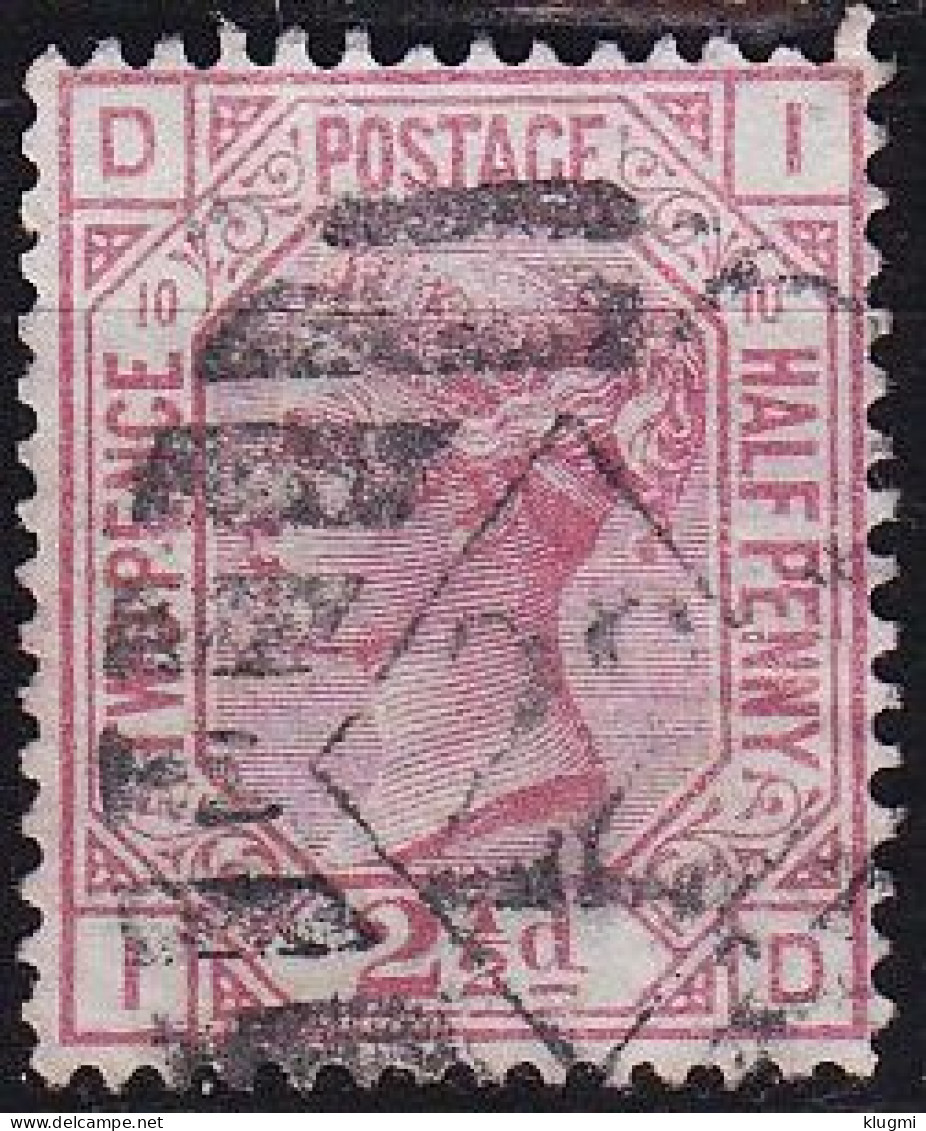 ENGLAND GREAT BRITAIN [1876] MiNr 0047 Platte 10 ( O/used ) [01] - Oblitérés