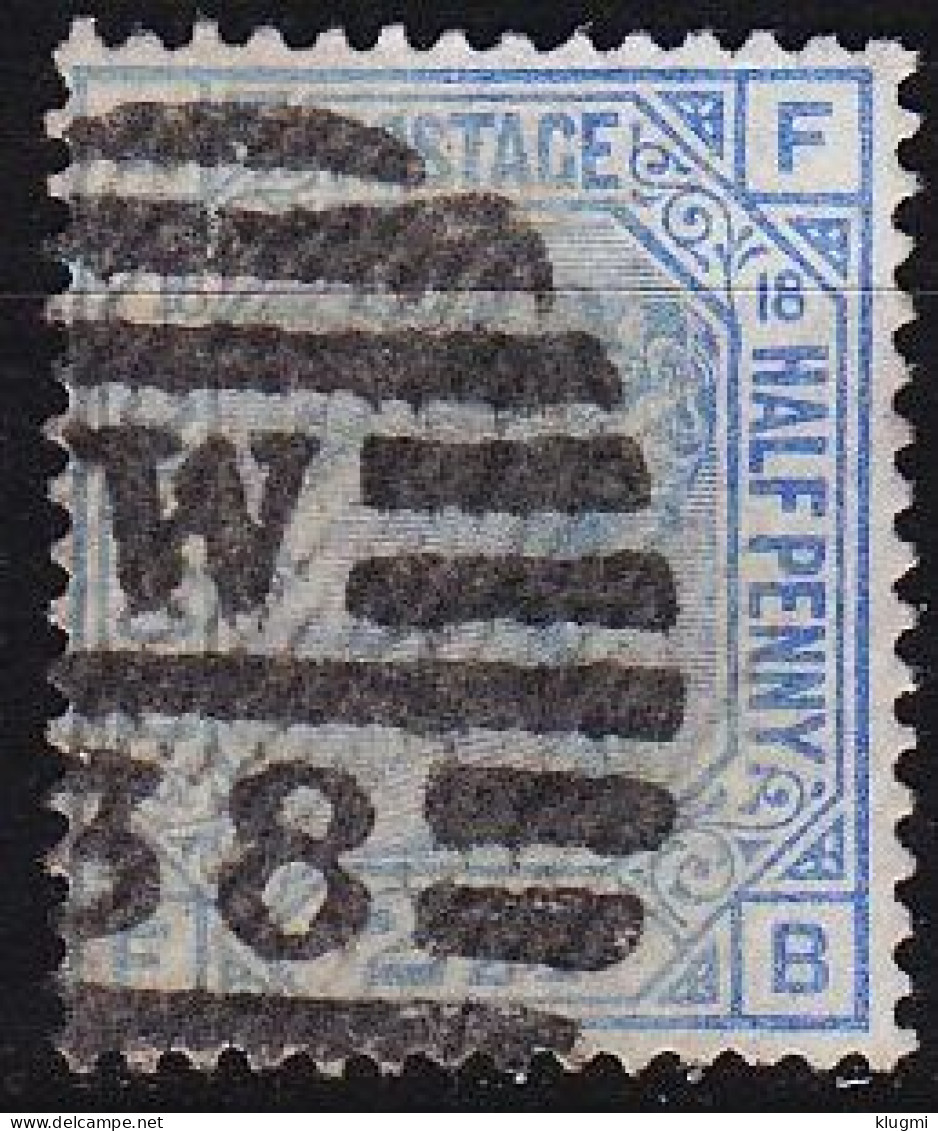 ENGLAND GREAT BRITAIN [1880] MiNr 0051 Platte 18 ( O/used ) [04] - Usados