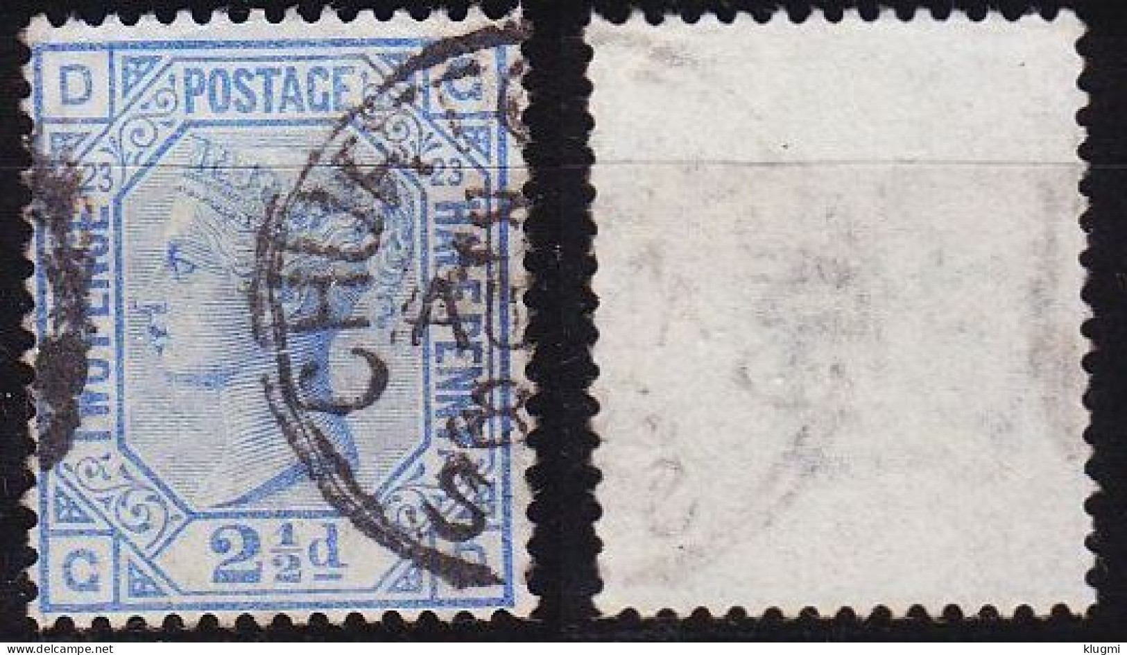 ENGLAND GREAT BRITAIN [1880] MiNr 0059 Platte 23 ( O/used ) [03] - Oblitérés