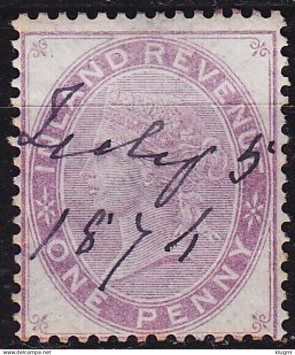 ENGLAND GREAT BRITAIN [Stempel] MiNr 0018 ( O/used ) [01] - Steuermarken