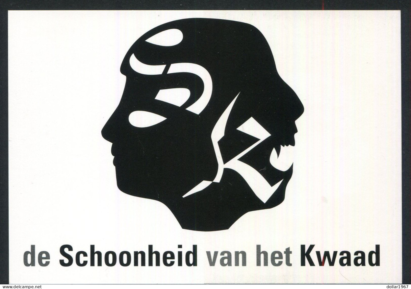 De Schoonheid Van Het Kwaad - Theater De Lieve Vrouw , Amersfoort  -Not Used  (2)-  2 Scans For Originalscan !! - Ausstellungen
