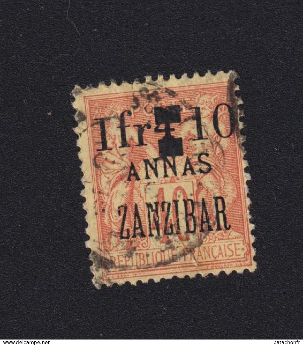 Faux Zanzibar N° 58 2éme Choix - Oblitérés