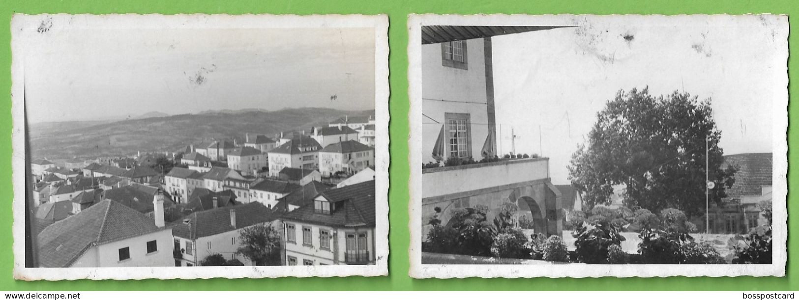 Guarda - 2 REAL PHOTOS - Vista Parcial Tirada Do Hotel Turismo, 1959 - Portugal - Guarda