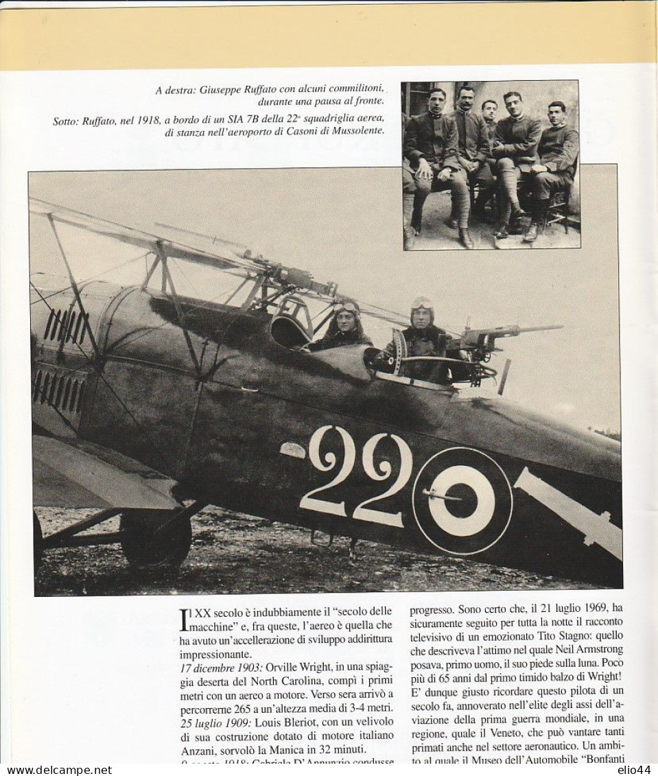 L'Illustre Bassanese - Rivista Bimestrale Luglio 2006 - Giuseppe Ruffato Pioniere Dell'Aviazione - - Oorlog 1914-18