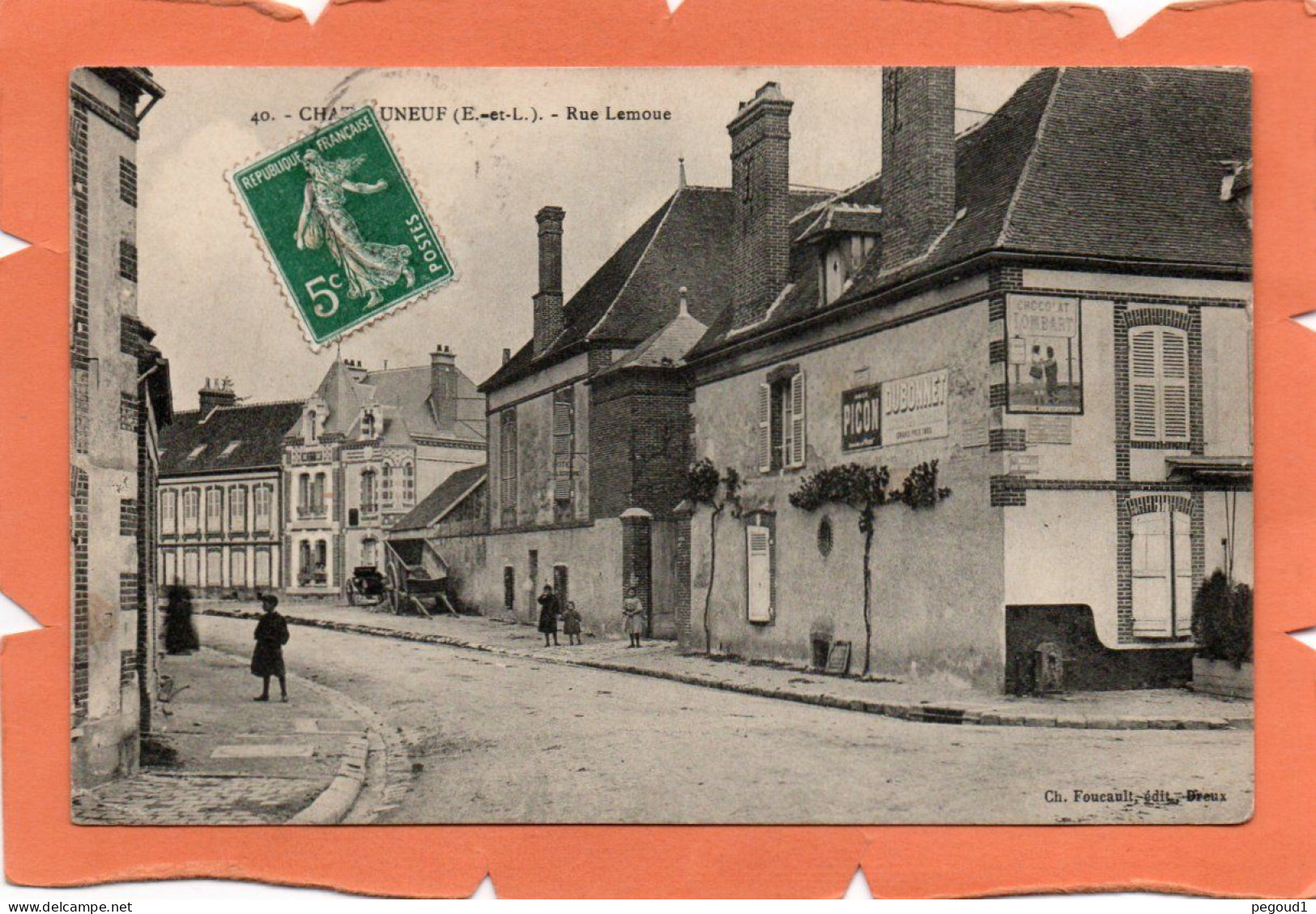 CHATEAUNEUF ( EURE-et-LOIR )  " RUE LEMOUE "   Achat Immédiat - Châteauneuf