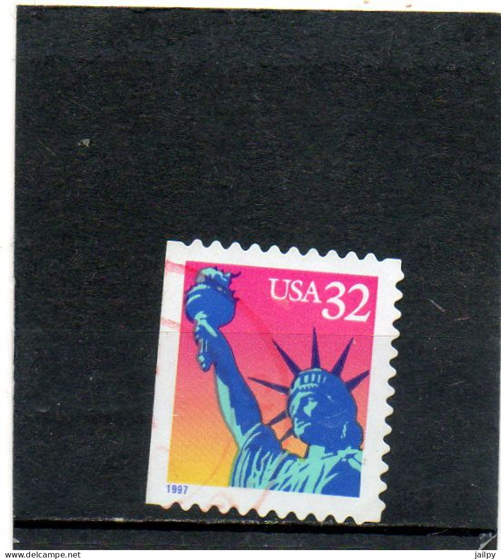 ETATS-UNIS   32 C De Carnet    1997 Y&T:2581   Scott: 3122   Perf   11x11  Coté Gauche Non Dentelé  Belle  Oblitération - 3. 1981-...