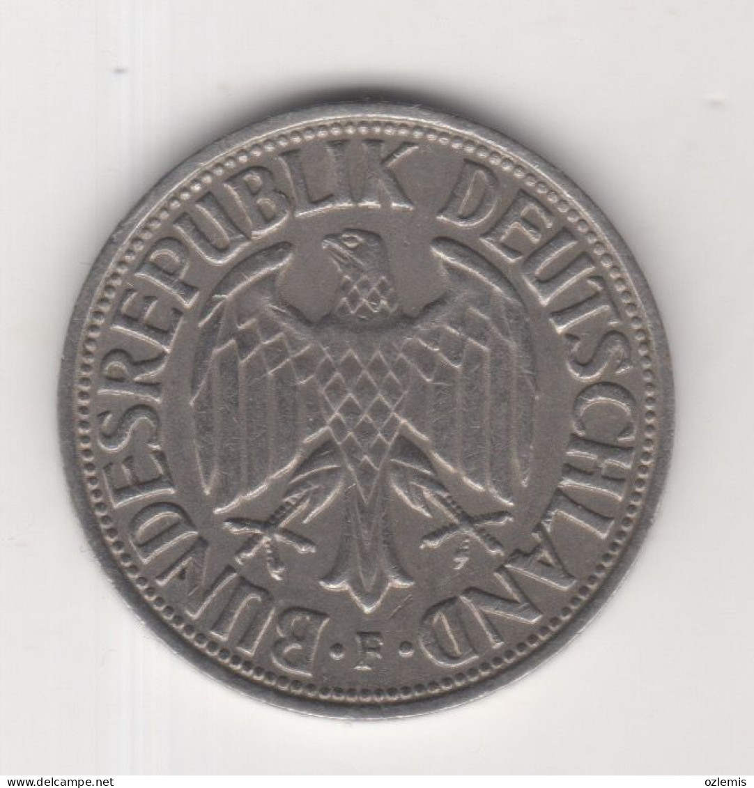 GERMANY ,1  DEUTSCHE MARK , 1965 ,F - 1 Mark