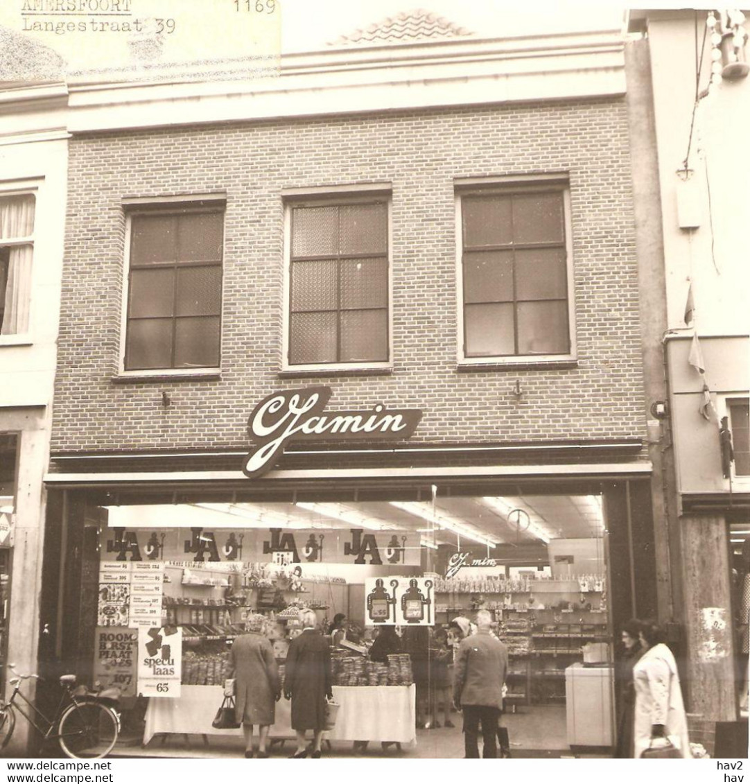 Amersfoort Langestraat Pand Jamin 1969 JAM705 - Amersfoort