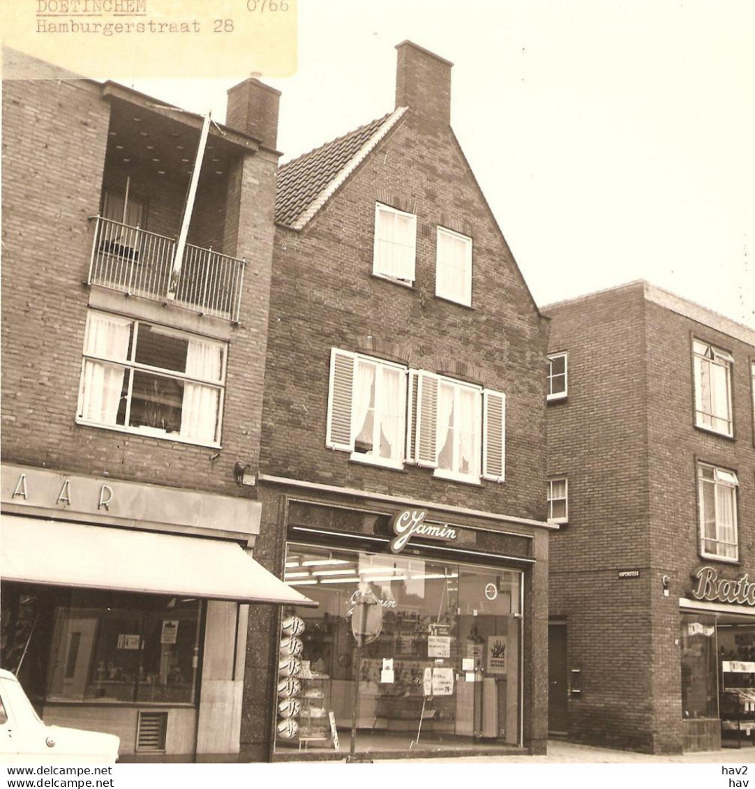 Doetinchem Hamburgerstraat Jamin 1966 JAM675 - Doetinchem