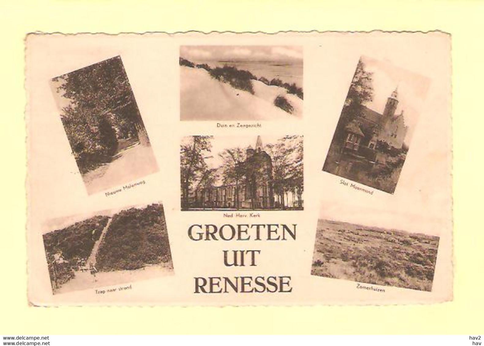 Renesse 6-luik1951 RY28352 - Renesse