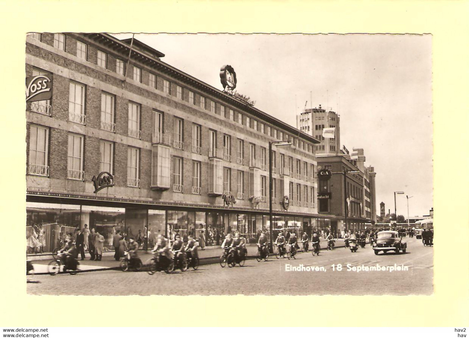 Eindhoven 18 Septemberplein 1956 RY28228 - Eindhoven