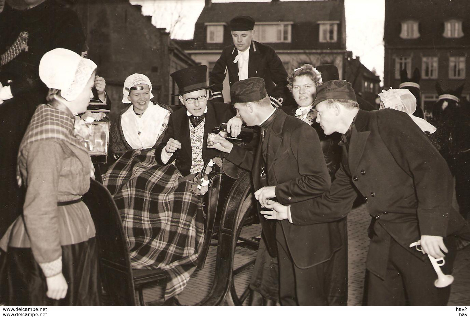 Wageningen Persfoto Boerenbruiloft 1957 KE1109 - Wageningen