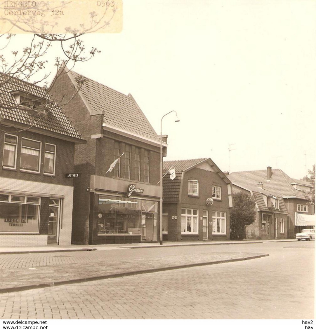 Hengelo Oerlerweg Jamin, Café, Apotheek 1963 JAM652 - Hengelo (Ov)