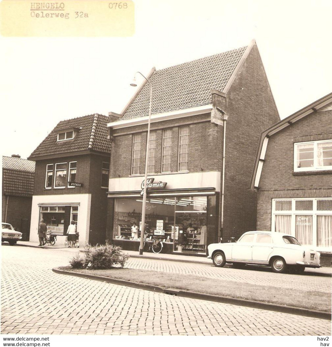 Hengelo Oerlerweg Jamin, Café, Apotheek 1968 JAM651 - Hengelo (Ov)