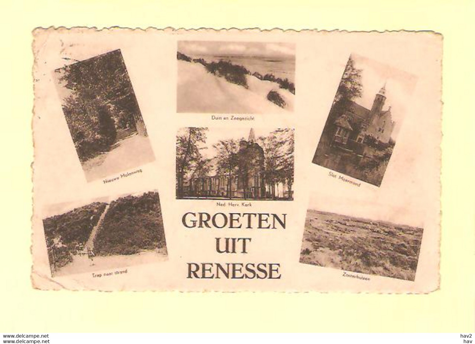 Renesse 6-luik 1951 RY28108 - Renesse