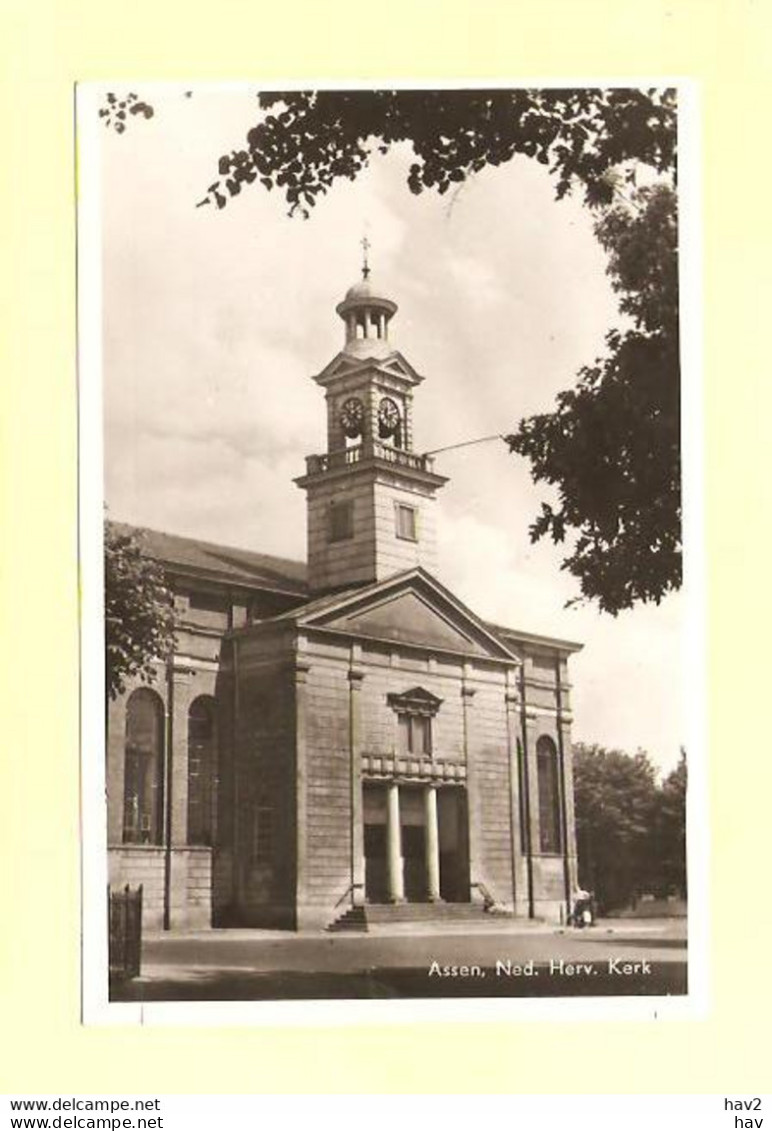 Assen Ned. Hervormde Kerk  1958 RY27862 - Assen
