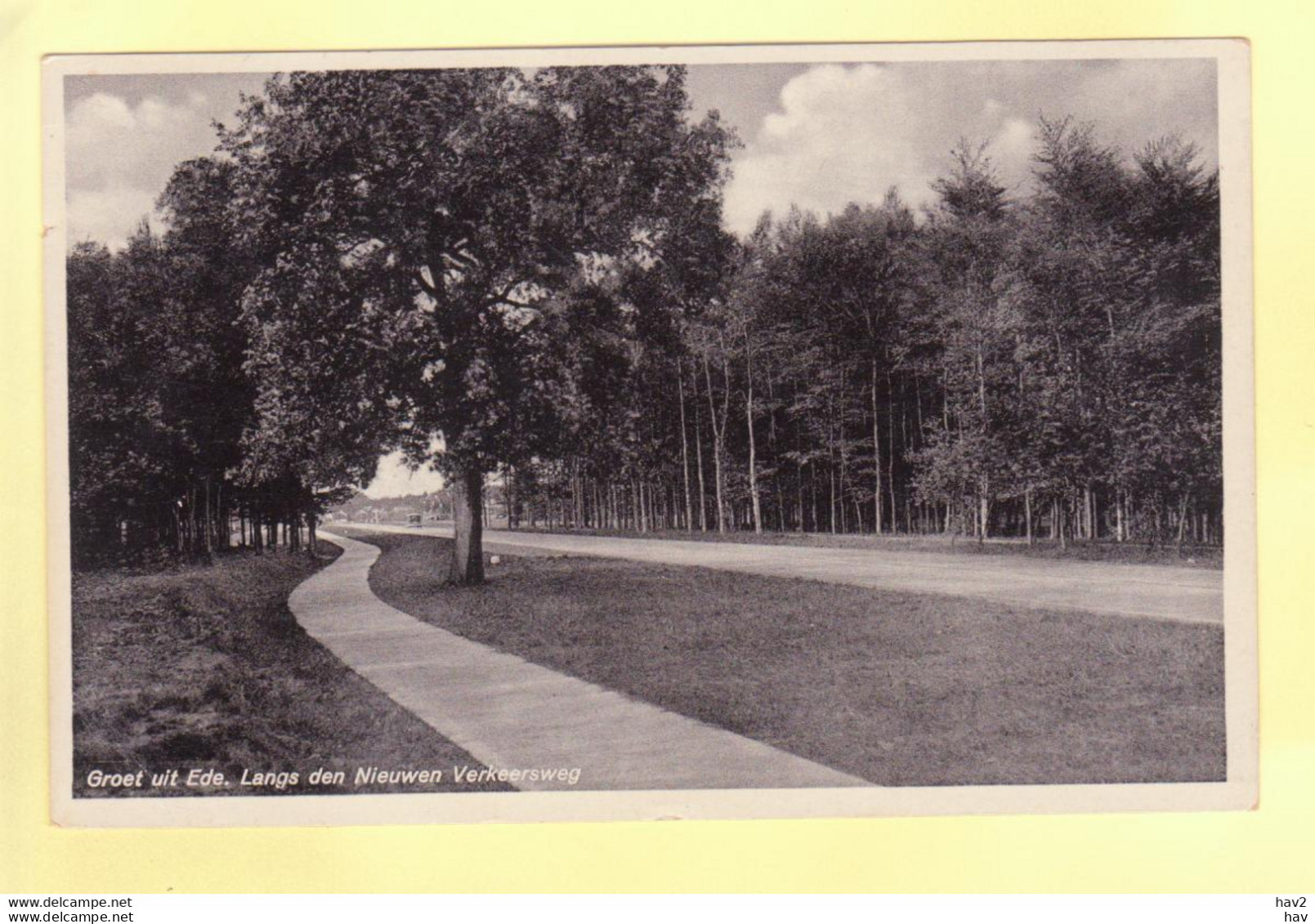 Ede Langs Nieuwe Verkeersweg 1936 RY19277 - Ede