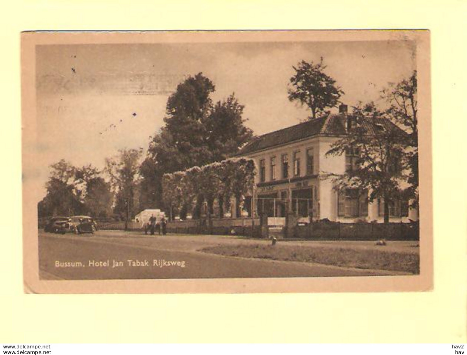 Bussum Hotel Jan Tabak Rijksweg 1948 RY28550 - Bussum