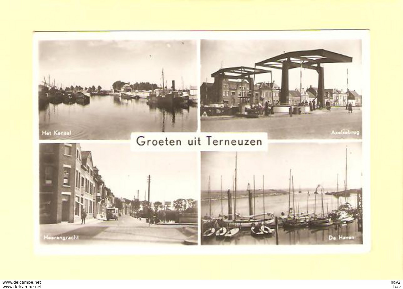 Terneuzen 4-luik 1954 RY29063 - Terneuzen