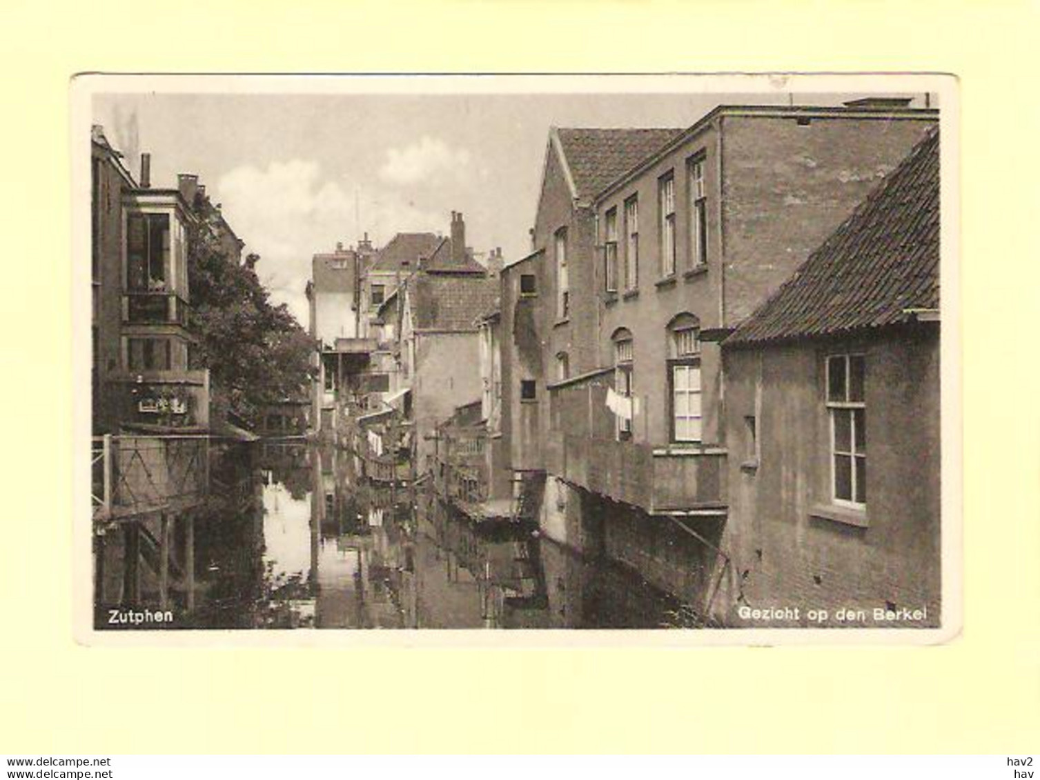 Zutphen Gezicht Op Berkel 1936 RY28951 - Zutphen