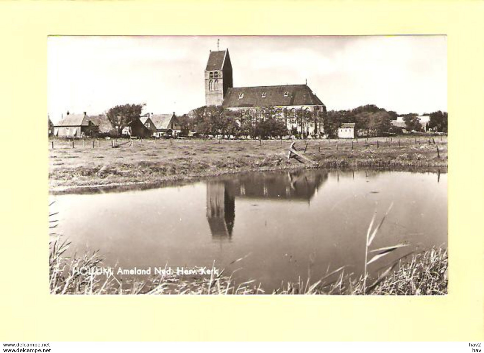 Ameland Hollum Ned. Hervormde Kerk RY28832 - Ameland