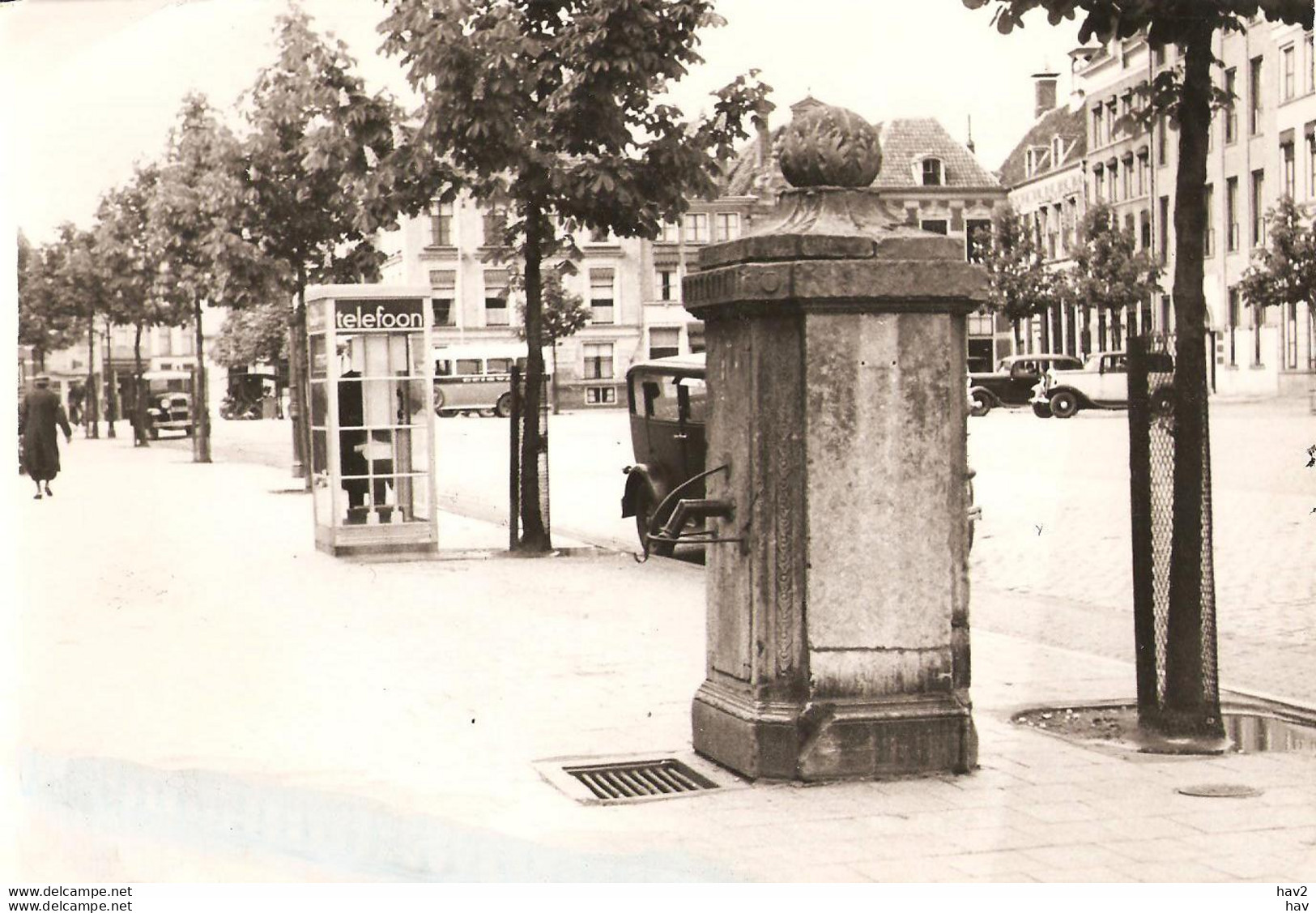 Deventer Foto Pomp, Telefooncel, Auto 1934 KE1403 - Deventer