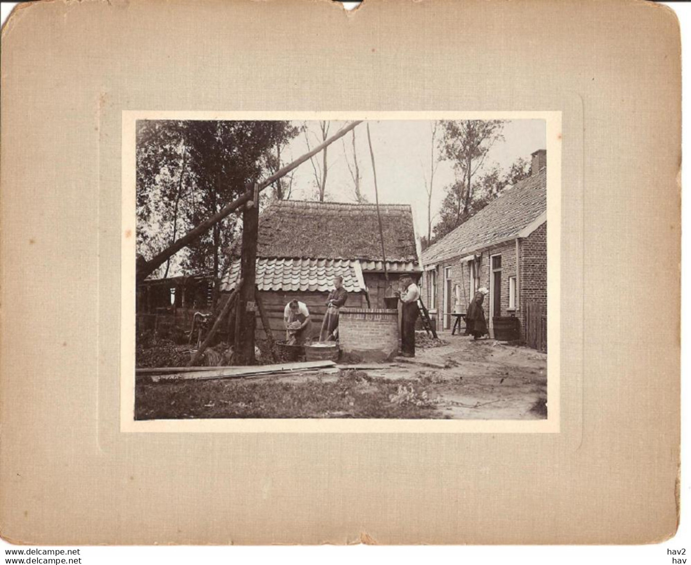 Wierden Originele Foto Boeren Achterwoning KE1281 - Wierden